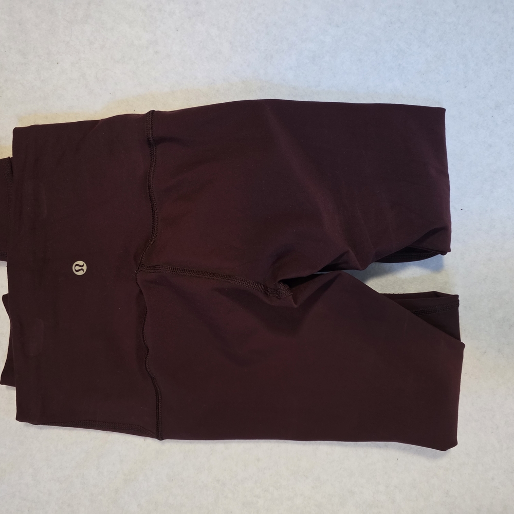 Lululemon Maroon Leggings